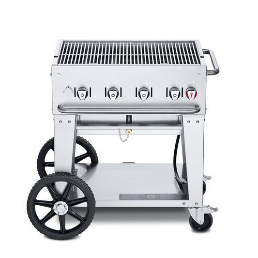 Crown Verity CV-MCB-30 30" Mobile BBQ Grill - Liquid Propane - CV-MCB-30