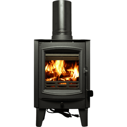 US Stove TH-100 Tiny Wood Stove 750 sq. ft. 26,000 BTU Accepts 11" Logs New