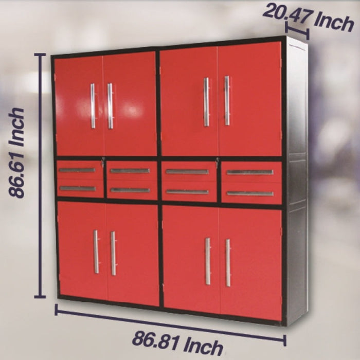 Chery Industrial 7ft Storage Cabinet 8 Drawers & 8 Cabinets