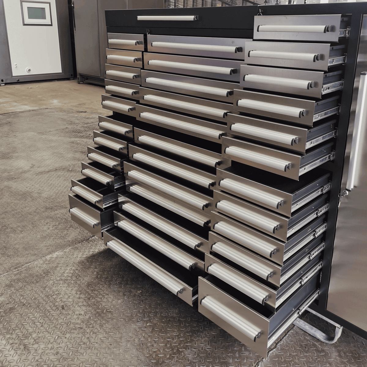 Chery Industrial 7ft Storage Cabinet 35 Drawers & 1 Cabinet