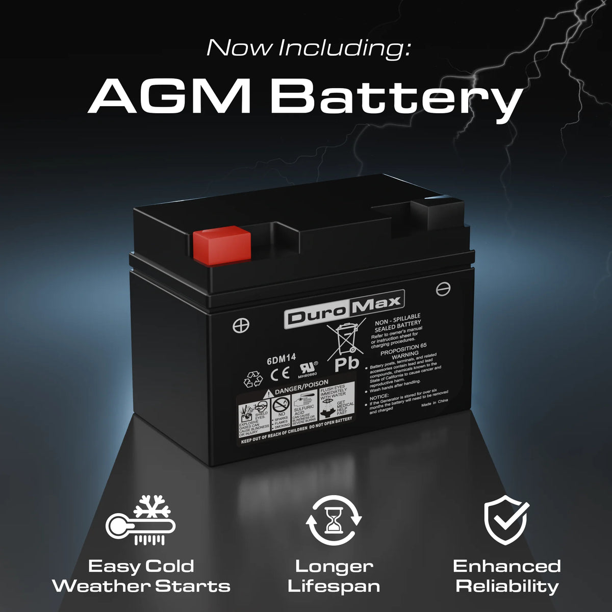 DuroMax 9,500 Watt Portable Dual Tri Inverter Generator w/ CO Alert