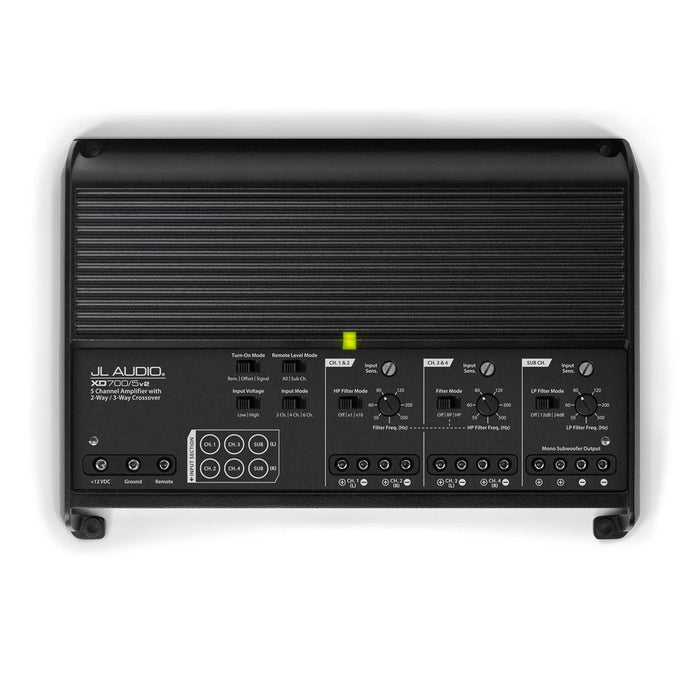 JL Audio XD700/5v2 - 5-Channel Class D System Amplifier