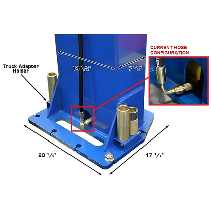 Atlas PV10PX 10,000 lb Overhead 2-Post Lift - ATEXH-PV10PX-FPD