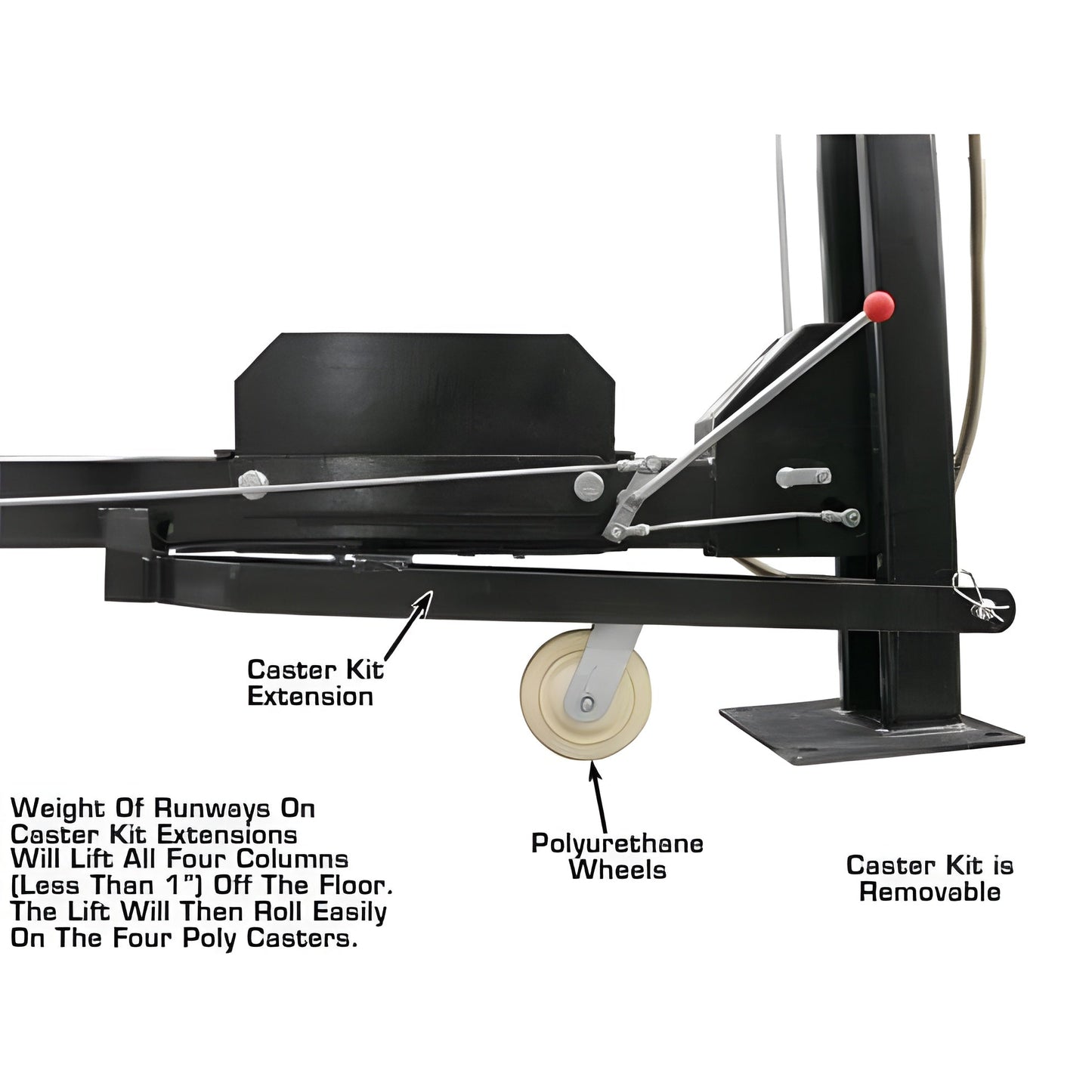 Atlas PRO8000 4 Post Lift + RJ35 Sliding Jacks Combo - ATEXH-PRO8-COMBO-FPD