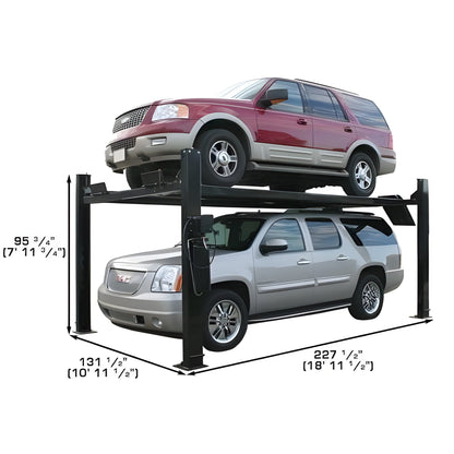 Atlas PRO9000 4 Post Lift + RJ35 Sliding Jacks Combo - ATEXH-PRO9-COMBO1-FPD