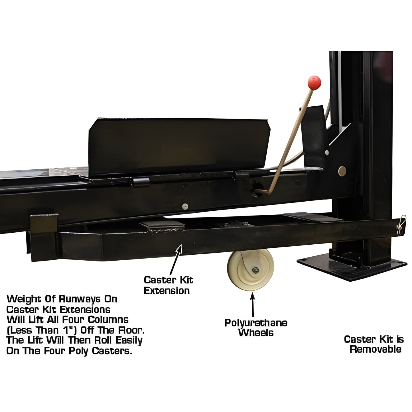 Atlas PRO9000 4 Post Lift + RJ35 Sliding Jacks Combo - ATEXH-PRO9-COMBO1-FPD