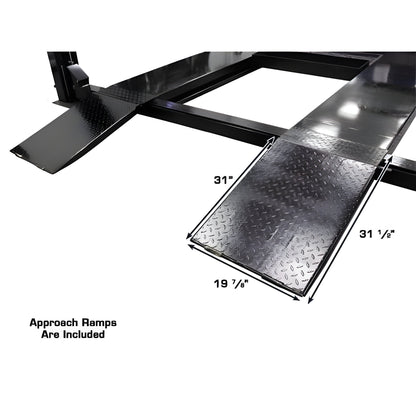 Atlas PRO9000 4 Post Lift + RJ35 Sliding Jacks Combo - ATEXH-PRO9-COMBO1-FPD