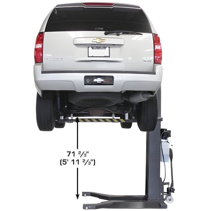 Atlas PSP-6000 6,000 lb Portable Single Post Lift - ATEXH-PSP-6000-FPD