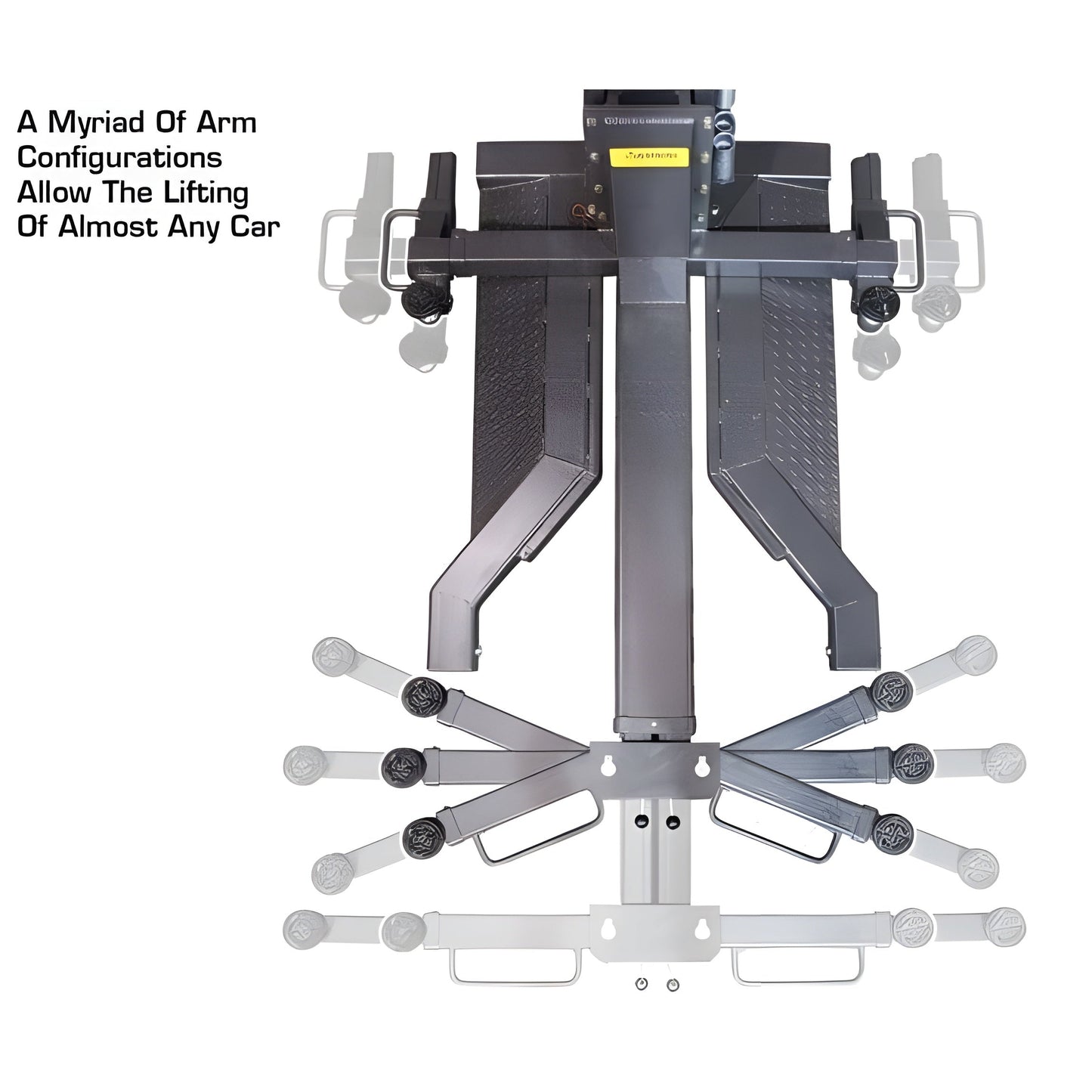 Atlas PSP-6000 6,000 lb Portable Single Post Lift - ATEXH-PSP-6000-FPD