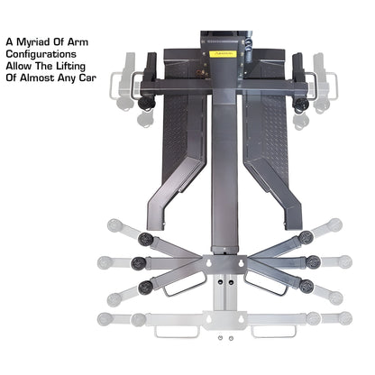 Atlas PSP-6000 6,000 lb Portable Single Post Lift - ATEXH-PSP-6000-FPD
