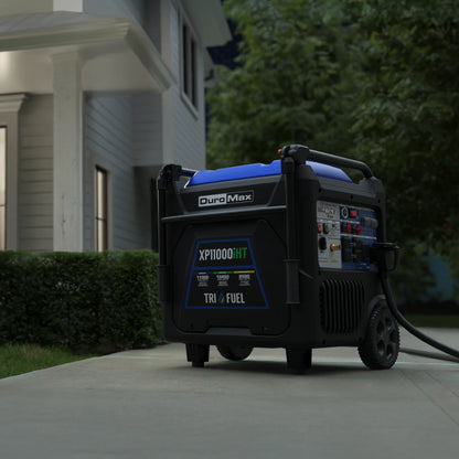 DuroMax 11,000 Watt Portable Tri Fuel Inverter Generator w/ CO Alert