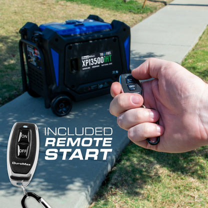 DuroMax 13,500 Watt Portable Tri Fuel Inverter Generator w/ CO Alert