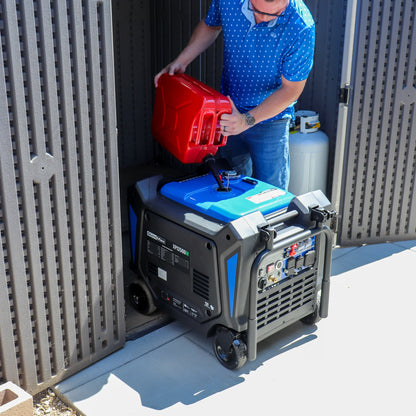 DuroMax 13,500 Watt Portable Tri Fuel Inverter Generator w/ CO Alert