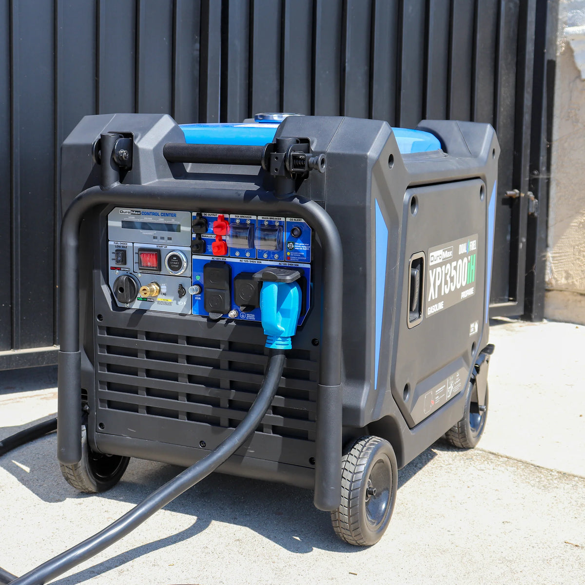 DuroMax 13,500 Watt Portable Dual Fuel Inverter Generator w/ CO Alert