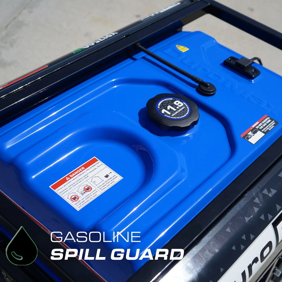 DuroMax 17,500 Watt Dual Fuel Portable  Generator w/ CO Alert