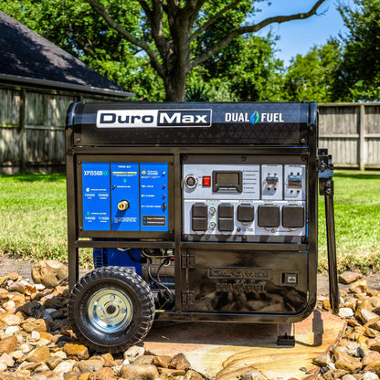 DuroMax 15,500 Watt Dual Fuel Portable Generator w/ CO Alert