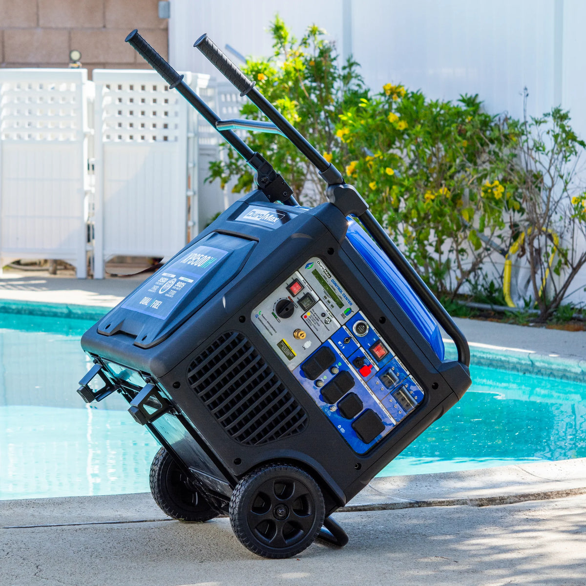 DuroMax 9,500 Watt Portable Dual Fuel Inverter Generator w/ CO Alert