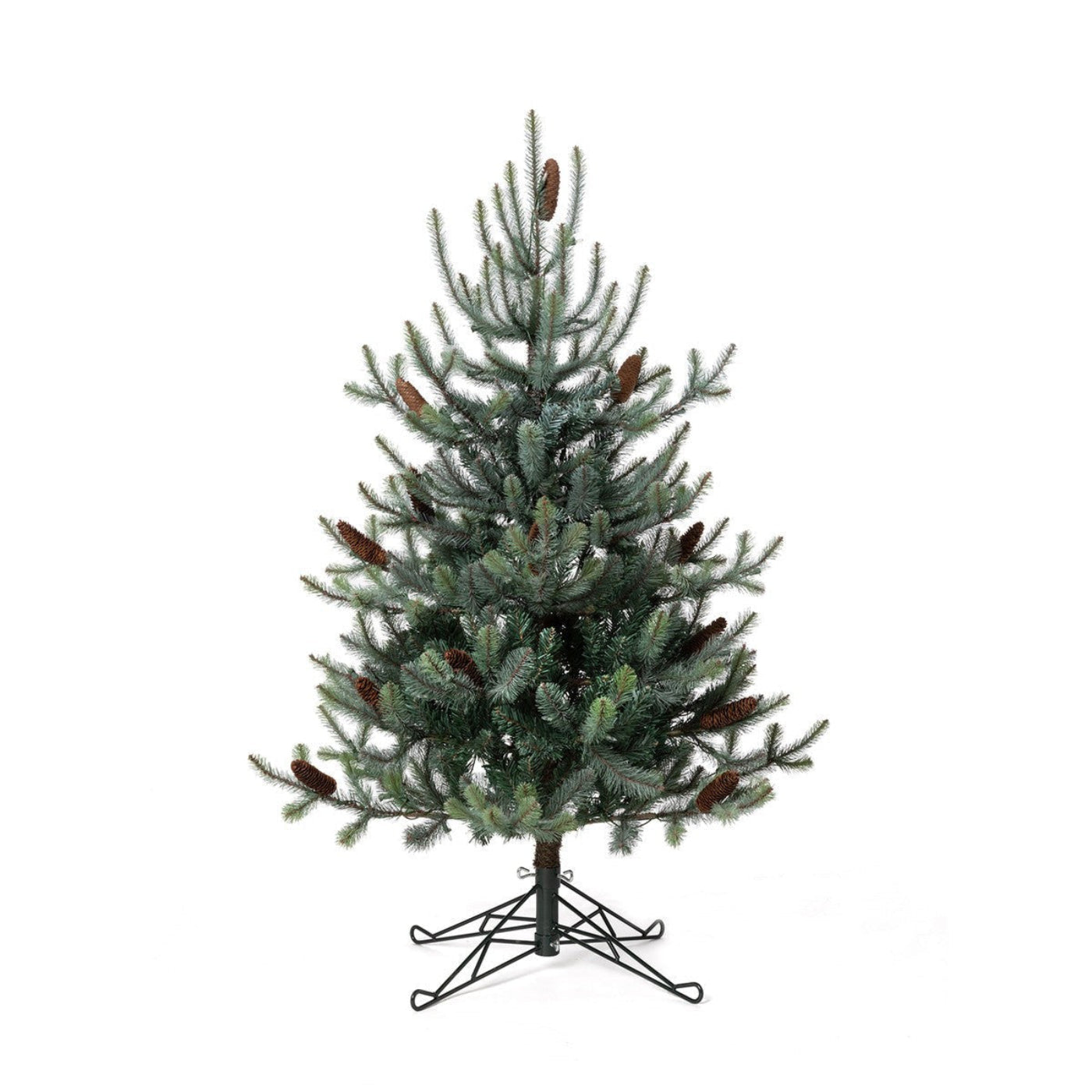 Park Hill Collection Tree Lot 4.5' Park Hill Blue Spruce Pine Tree LED Lights - XPQ82163