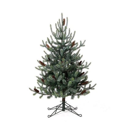 Park Hill Collection Tree Lot 4.5' Park Hill Blue Spruce Pine Tree LED Lights - XPQ82163