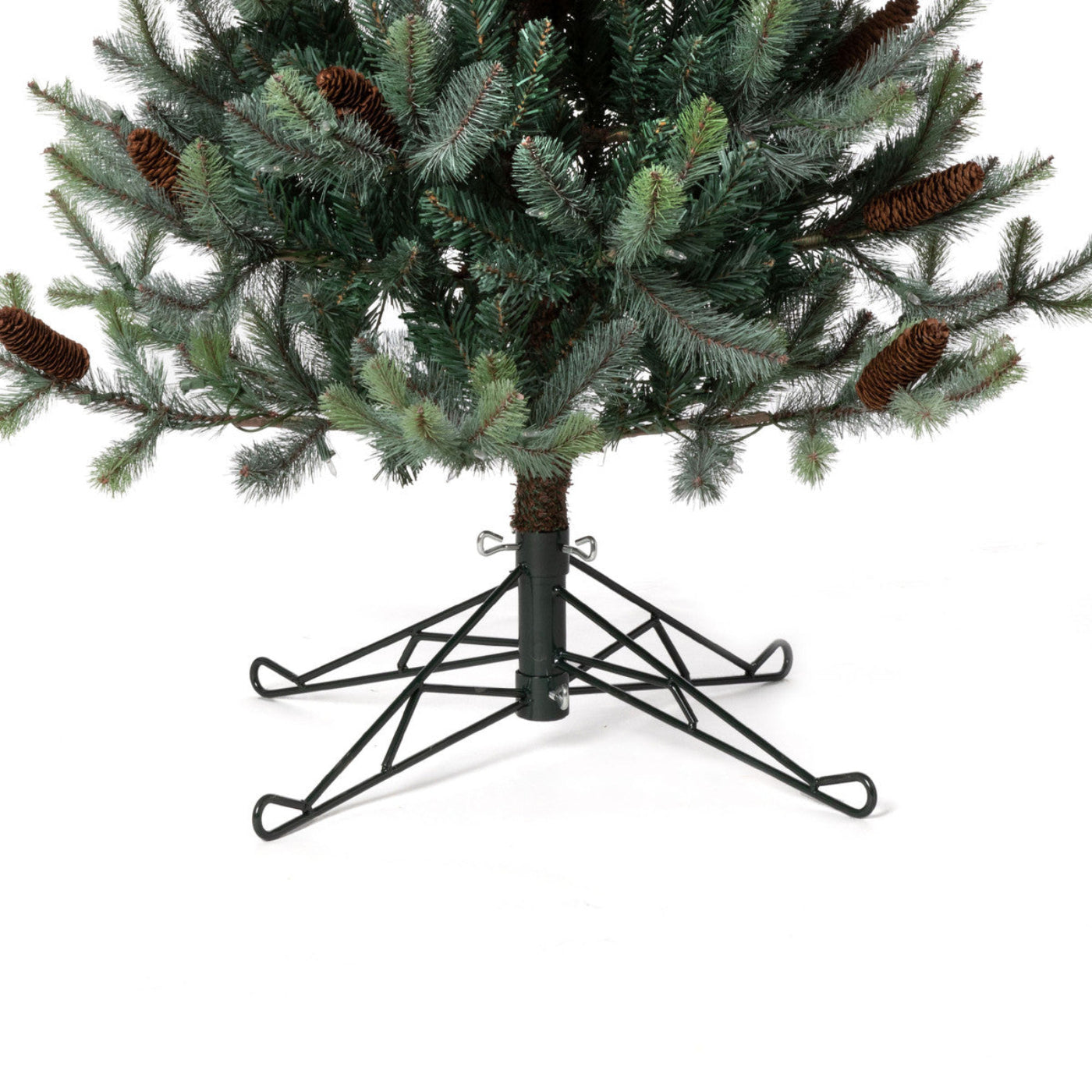 Park Hill Collection Tree Lot 4.5' Park Hill Blue Spruce Pine Tree LED Lights - XPQ82163