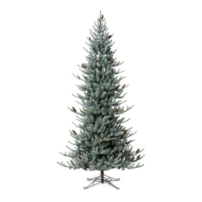 Park Hill Collection Tree Lot 9' Park Hill Slim Line Blue Spruce LED Lights - XPQ82166