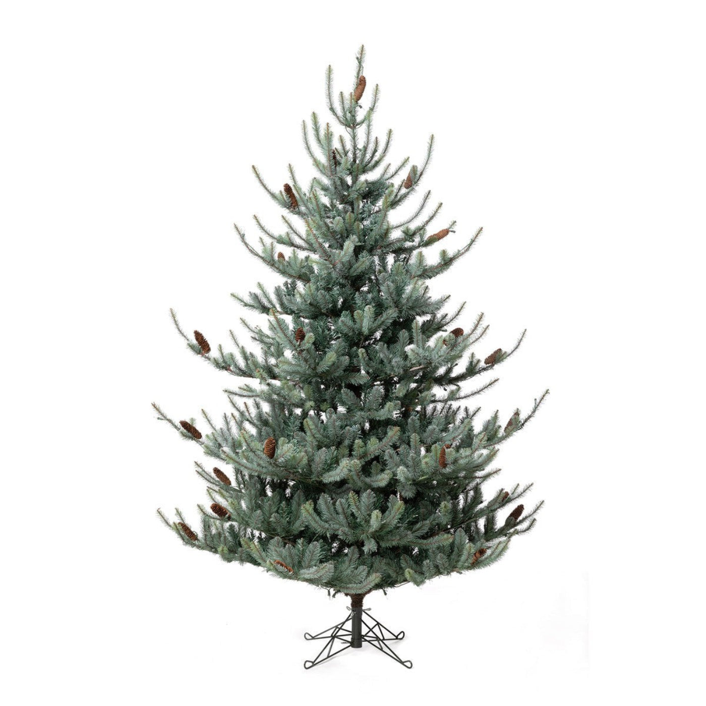 Park Hill Collection Tree Lot 7.5' Park Hill Blue Spruce LED Lights - XPQ82168