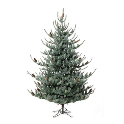 Park Hill Collection Tree Lot 7.5' Park Hill Blue Spruce LED Lights - XPQ82168