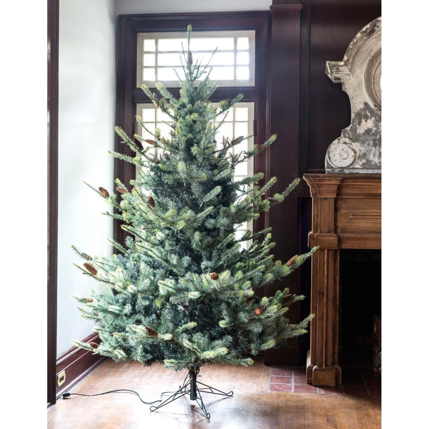 Park Hill Collection Tree Lot 7.5' Park Hill Blue Spruce LED Lights - XPQ82168