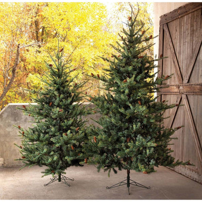 Park Hill Collection Tree Lot 7.5' Park Hill Blue Spruce LED Lights - XPQ82168