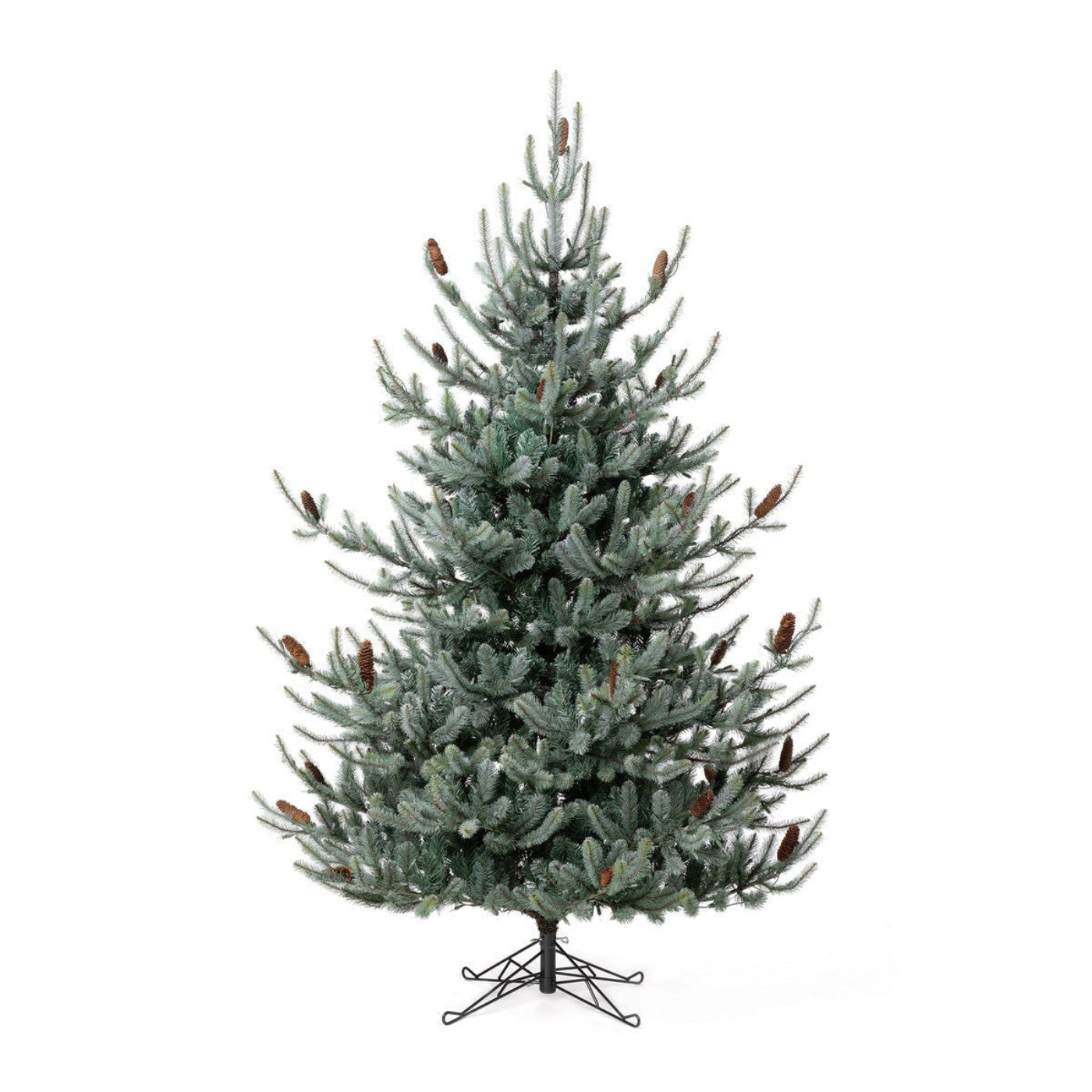 Park Hill Collection Tree Lot 7.5' Park Hill Blue Spruce LED Clear/Multi-Color Option - XPQ82169