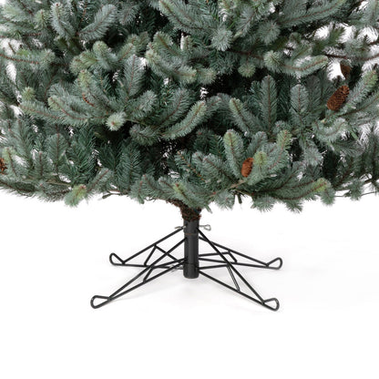 Park Hill Collection Tree Lot 7.5' Park Hill Blue Spruce LED Clear/Multi-Color Option - XPQ82169