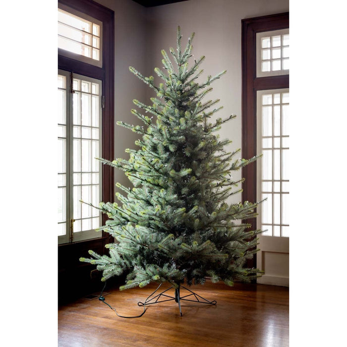 Lovecup 7.5' Blue Spruce LED Clear/Multi Color Option with Stand L169 - 40019975012450