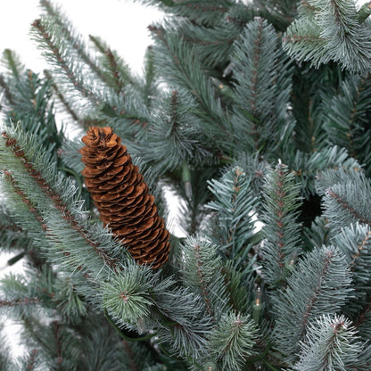 Park Hill Collection Tree Lot 7.5' Park Hill Slim Line Blue Spruce LED Lights - XPQ82170
