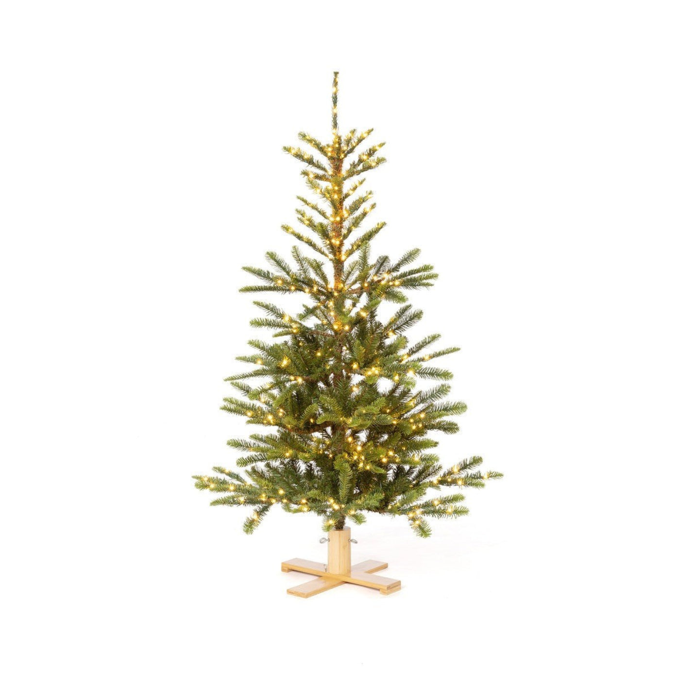 Park Hill Collection Tree Lot 5' Great Northern Spruce Pine Tree with Micro LED Lights - XPQ90662