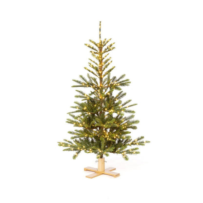 Park Hill Collection Tree Lot 5' Great Northern Spruce Pine Tree with Micro LED Lights - XPQ90662
