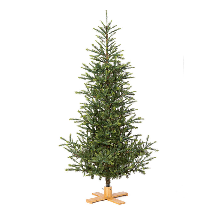 Lovecup 9' Great Northern Spruce Tree with Micro LED Lights and Stand L664 - 40019911147618