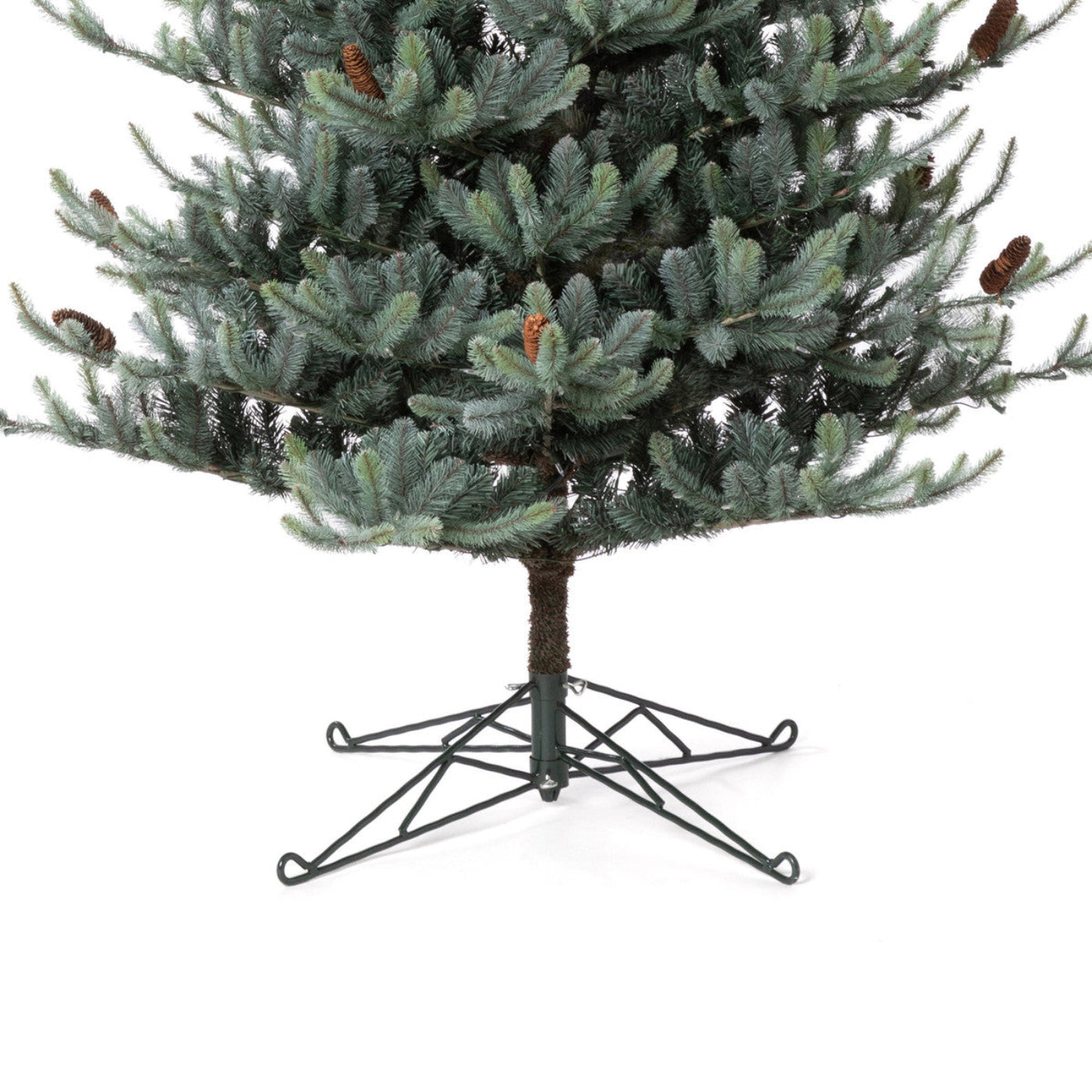 Park Hill Collection Tree Lot 12' Slim Blue Spruce Tree with LED Lights - XPQ90688