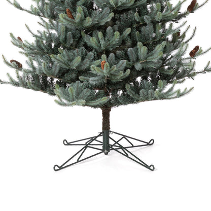 Park Hill Collection Tree Lot 12' Slim Blue Spruce Tree with LED Lights - XPQ90688