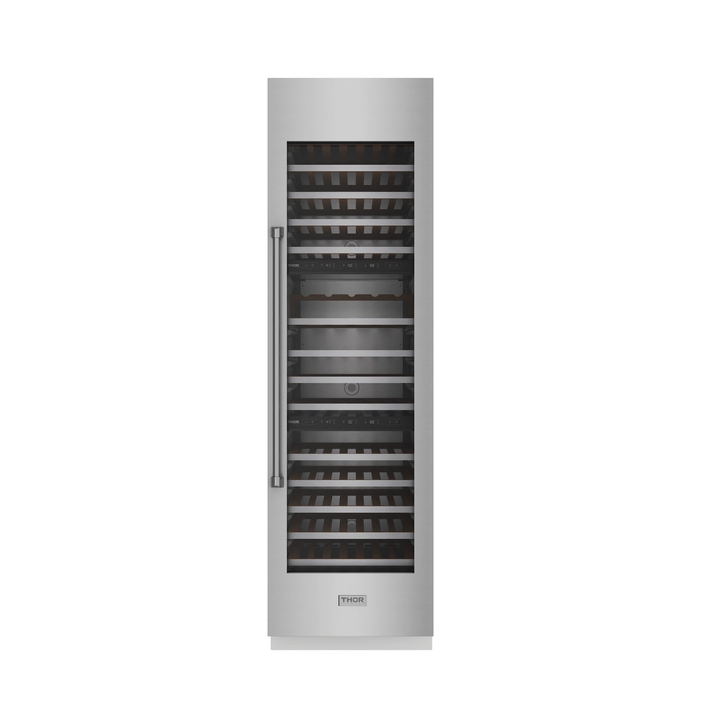 Thor Kitchen 24-inch Built-in Column Wine Cooler, Stainless Steel Panel Ready - XRF24CWC-SS