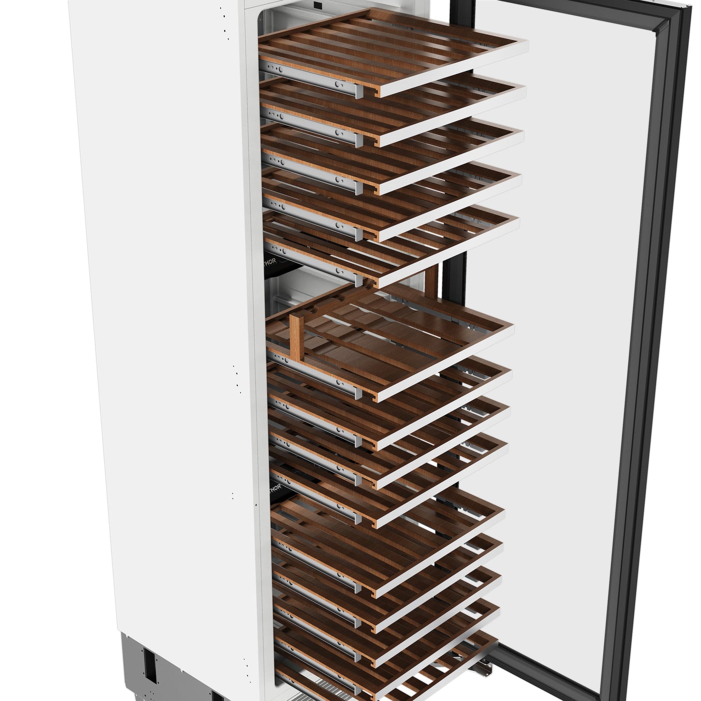 Thor Kitchen 24-inch Built-in Column Wine Cooler, Panel Ready - XRF24CWC