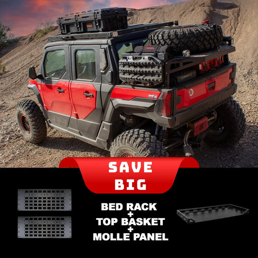 Sdr Motorsports Polaris Xpedition X-Plorer Series Bed Rack System Works Package - 910200-PACKAGE