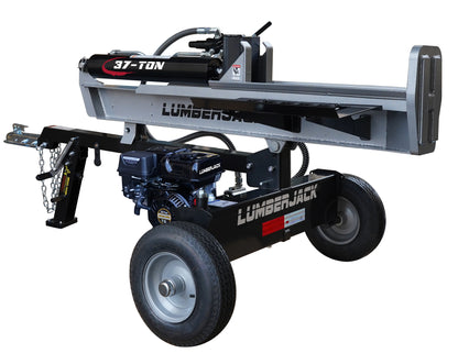 Lumber Jack 37-Ton Gas Log Splitter 208cc OHV Engine  - YTL-050-494