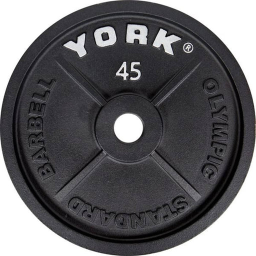 York Barbell Cast Iron Olympic Plate Sets YORK-CAST