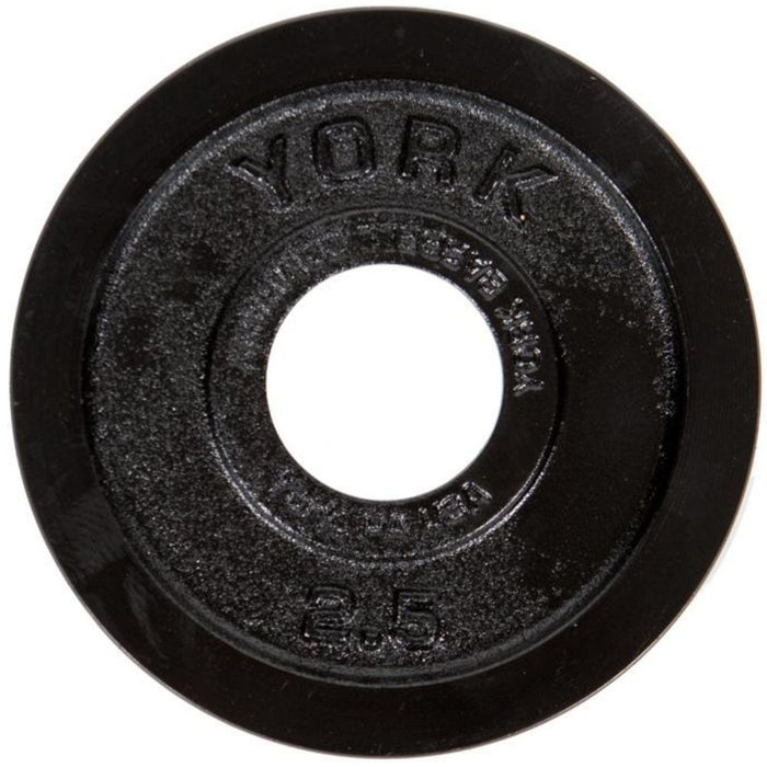 York Barbell Legacy Precision Milled Cast Iron Plate Set YORK-LEGACY