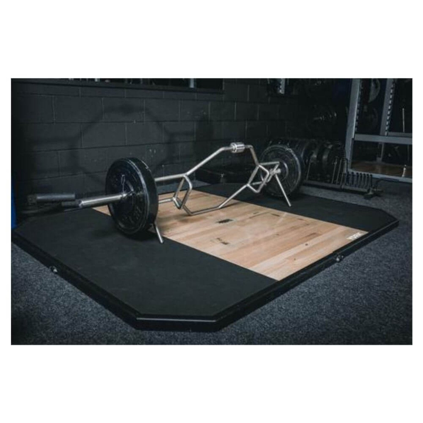York Barbell STS Free Standing Solid Red Oak Platform 54230
