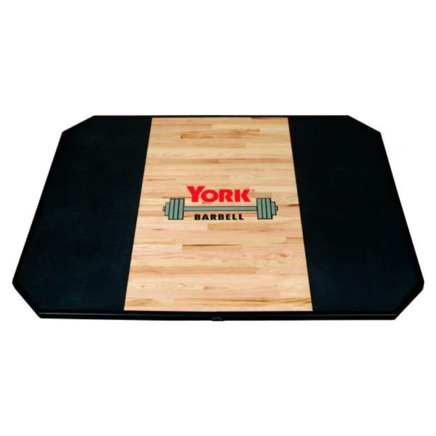 York Barbell STS Free Standing Solid Red Oak Platform 54230