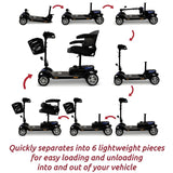 ComfyGo Z-4 Portable Mobility Scooter