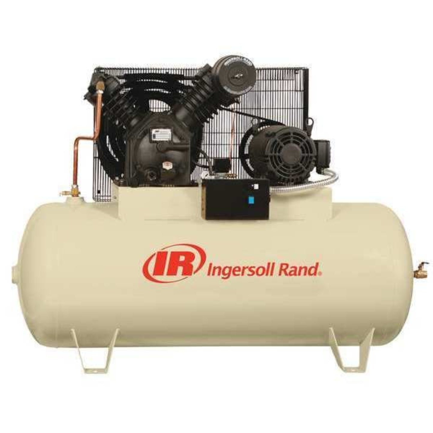 Ingersoll Rand Electric Air Compressor, 10 hp, 2 Stage - G3293954
