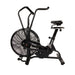 Signature Fitness Upright Fan Bike with Adjustable Seat and Handlebars for HIIT and Cardio Training -SF-F2