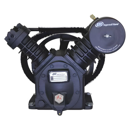 Ingersoll Air Compressor Pump, 5 hp, 7 1/2 hp, 2 Stage, 1.268 L Oil Capacity, 2 Cylinder - G0554906